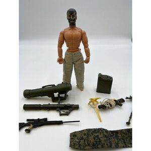 MAC M&C Power Team Military Army GI Joe 12” Painted Face Action figure, 1990’s